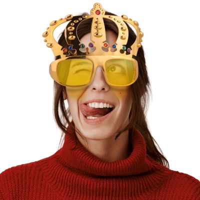 Brille mit Krone