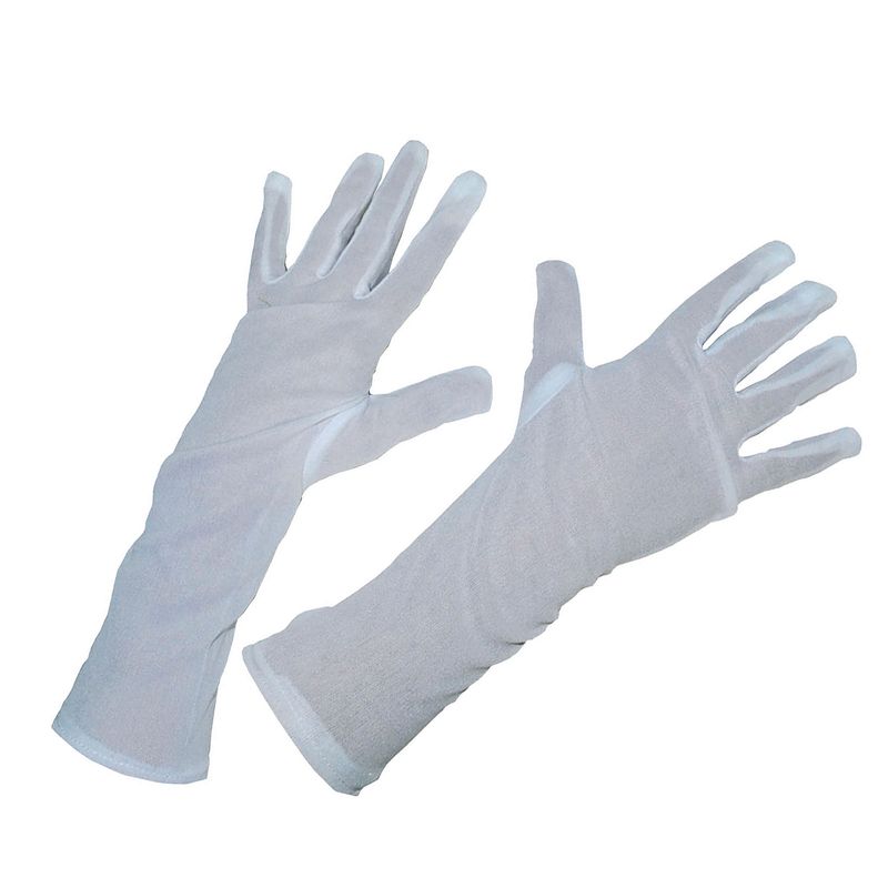 Handschuhe weiß 33 cm