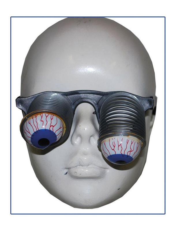 Brille mit Augenapfel