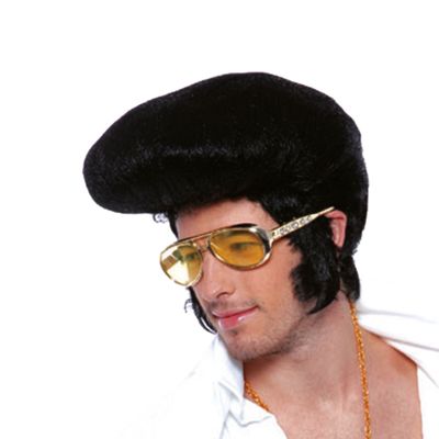 Brille Elvis mit Backenbarten