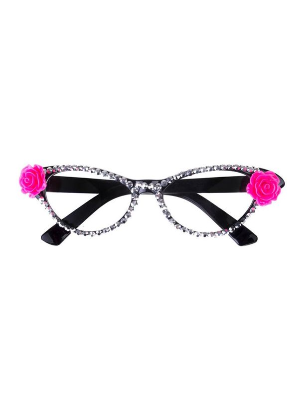 Bril met diamanten