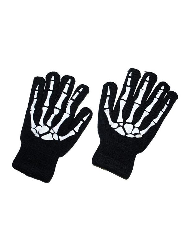 Handschuhe Skelett