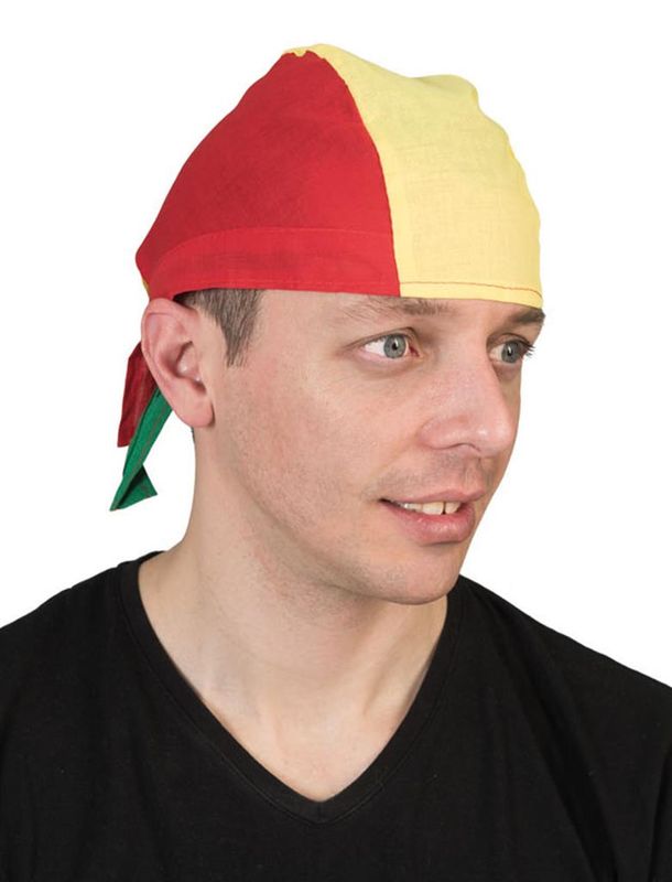 Bandana rot gelb grün