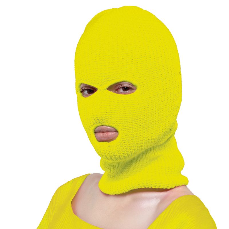 Sturmhaube fluo Gelb Sturmhaube fluo Gelb