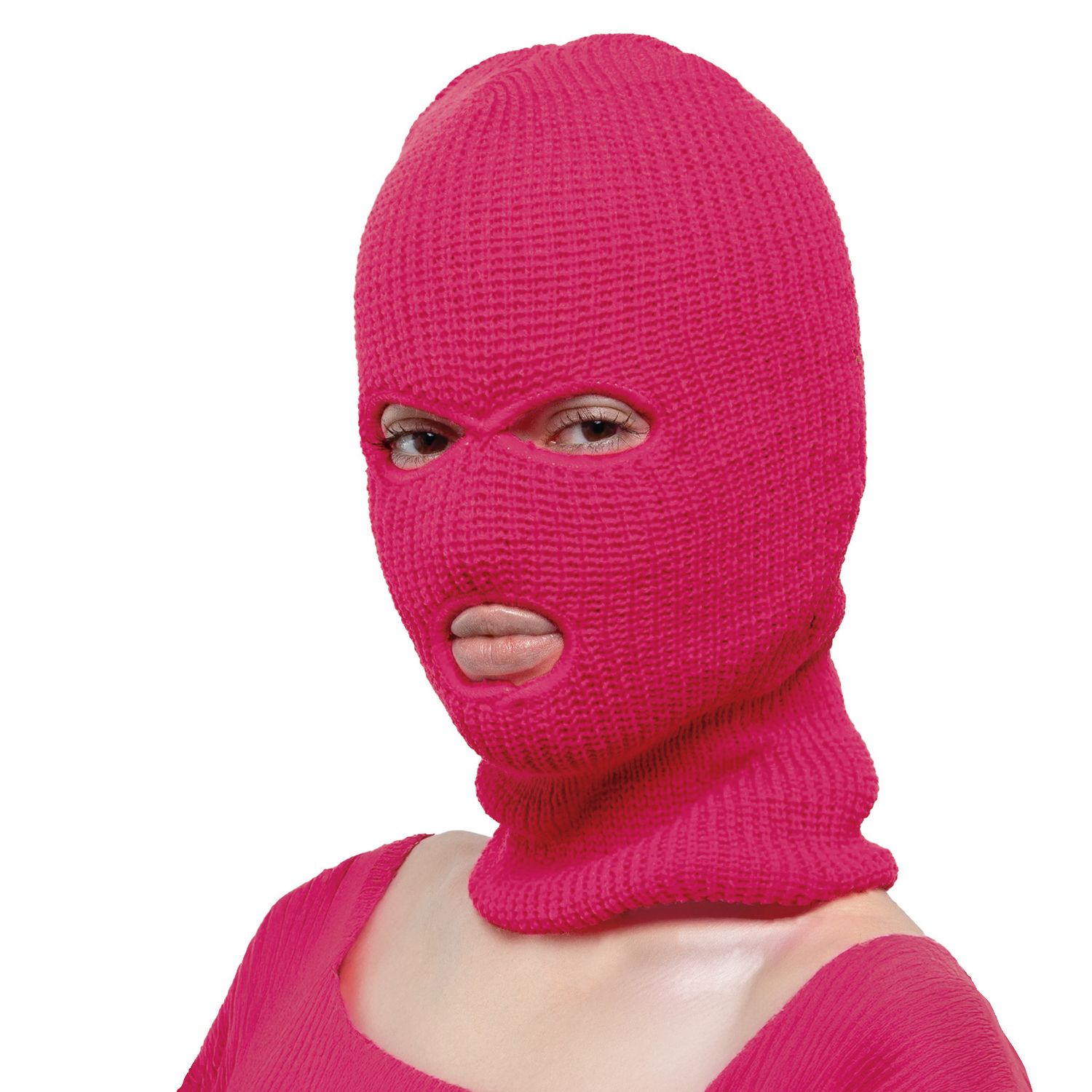 Sturmhaube fluo Rosa Sturmhaube fluo Rosa