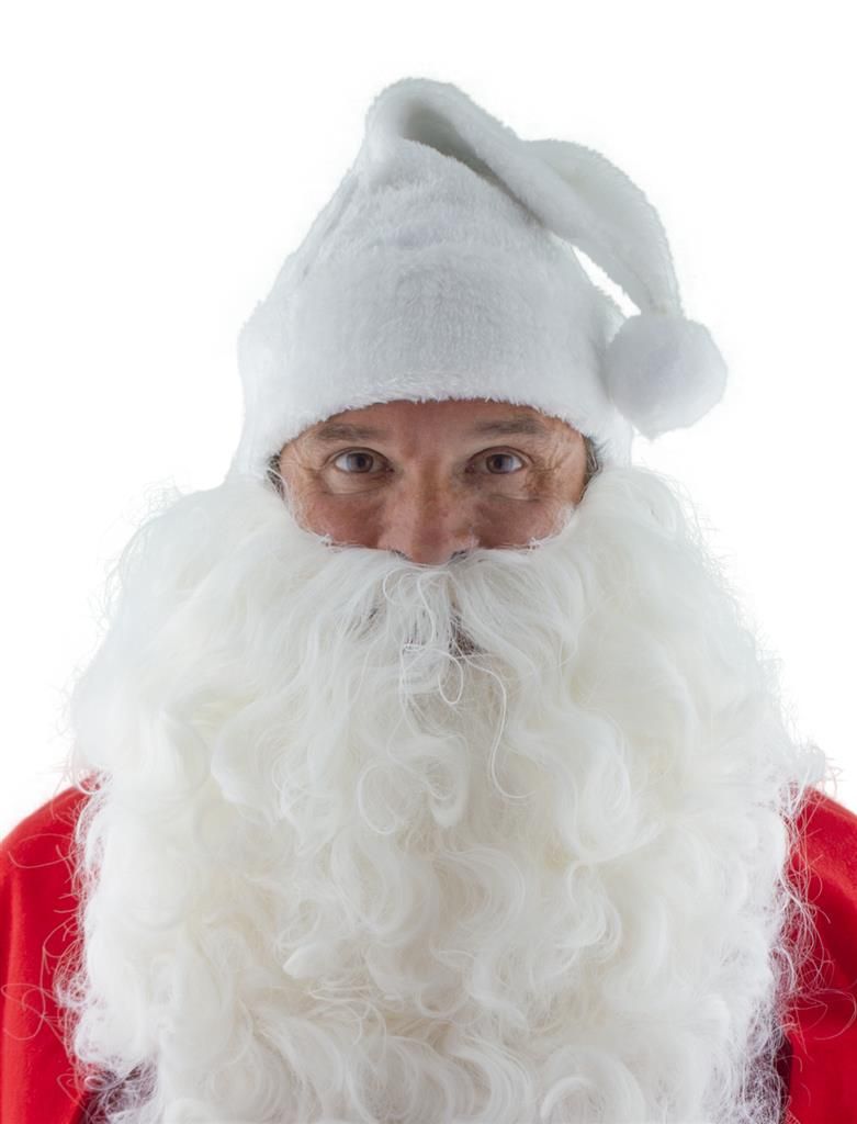 Weihnachtsmann Mütze weiß Weihnachtsmann Mütze weiß