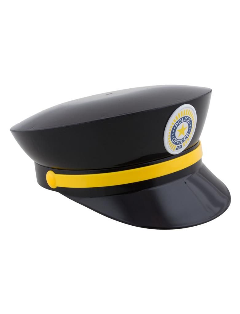 Polizeimütze  schwarz gelb