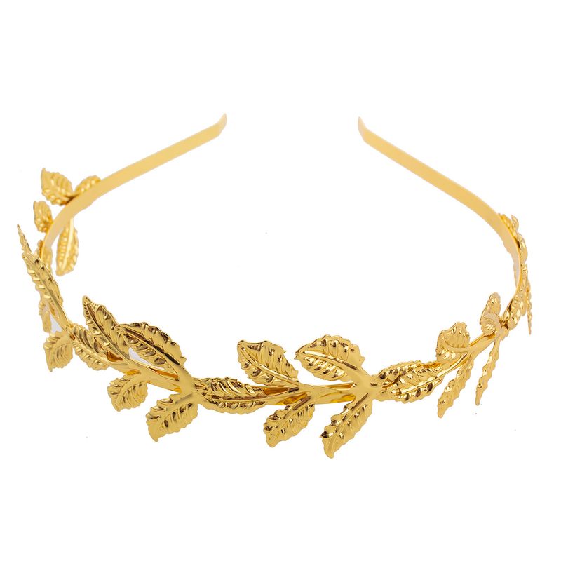 Diadem mit Blätter gold