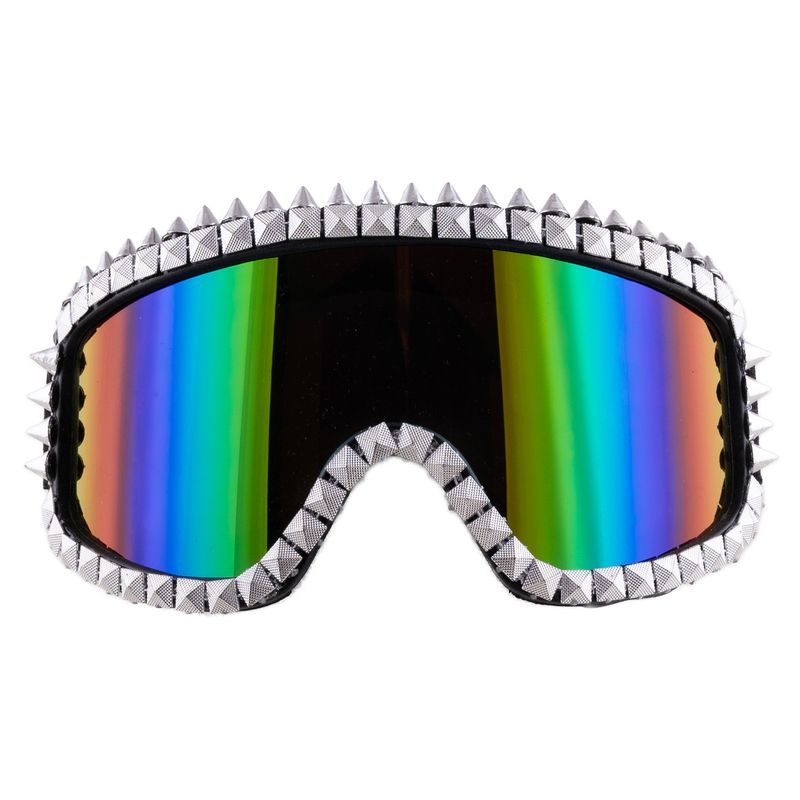 Skibrille mit Strasssteinen