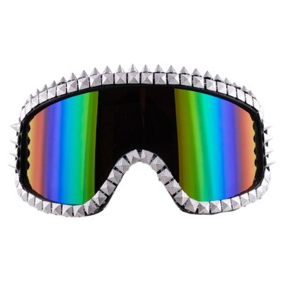 Skibrille mit Strasssteinen