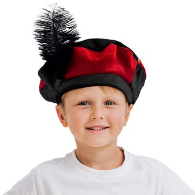 Mütze Ruprecht Luxus Rot Kinder