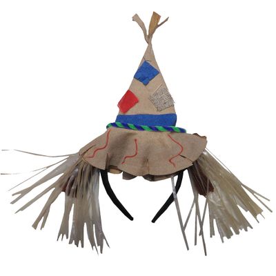 Mini-Hut Vogelscheuche mit Haarreif Mini-Hut Vogelscheuche mit Haarreif