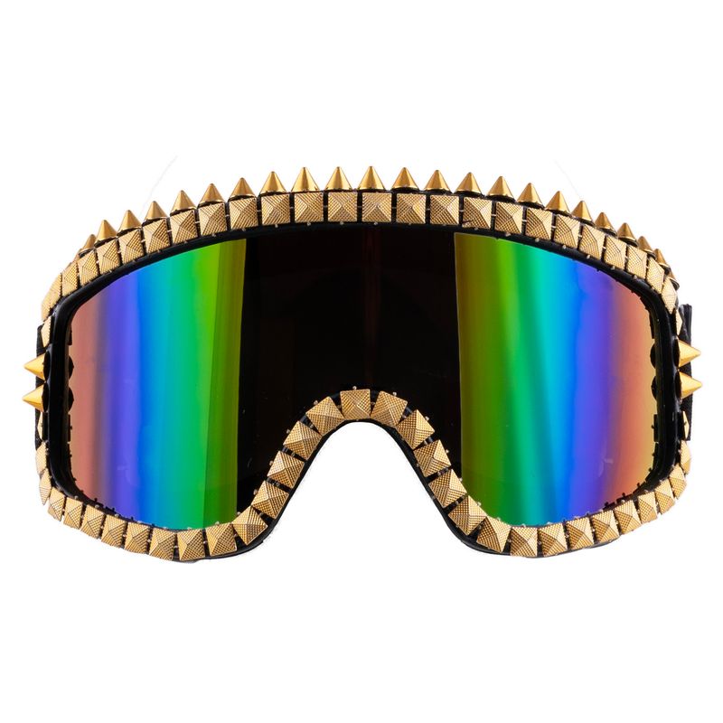Skibrille mit Strasssteinen