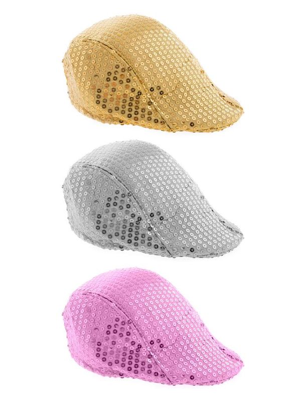 Mütze mit Pailletten 3 Farben Mütze mit Pailletten 3 Farben