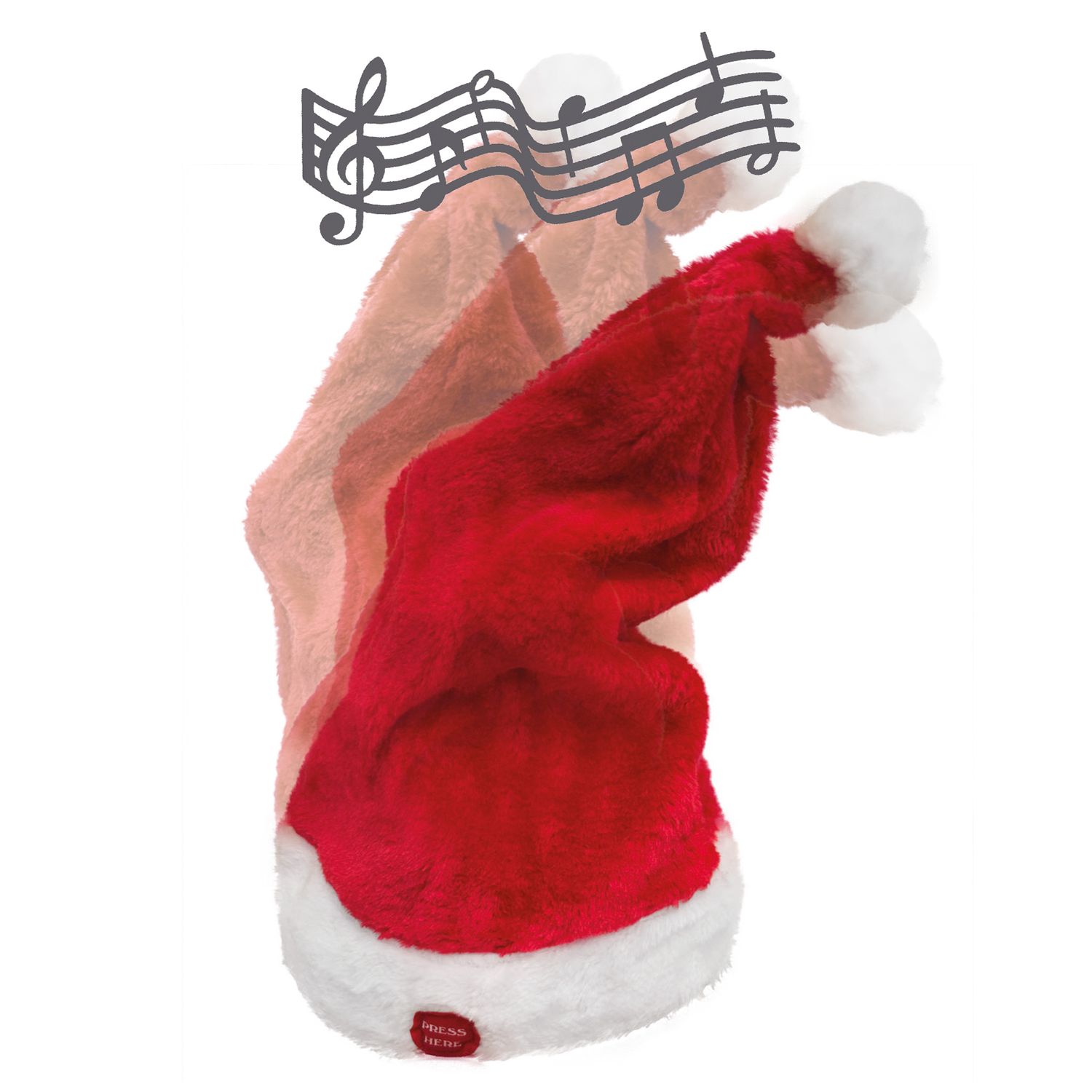 Weihnachtsmann Mütze Animatronic