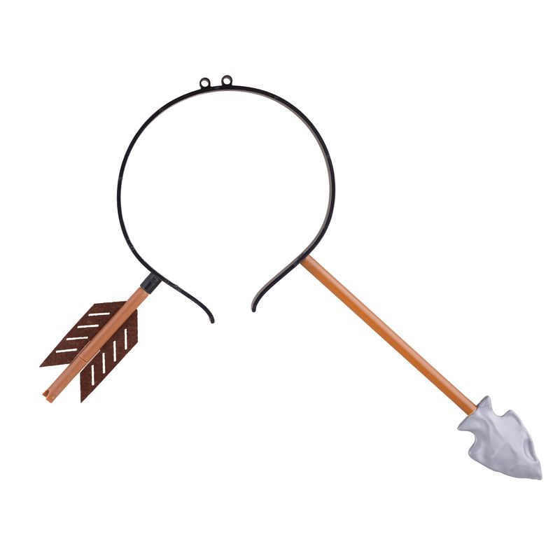 Indianerpfeil durch Kopf