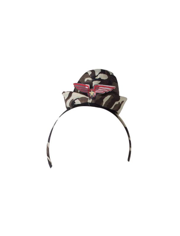 Minihut Armee mit Haarreif