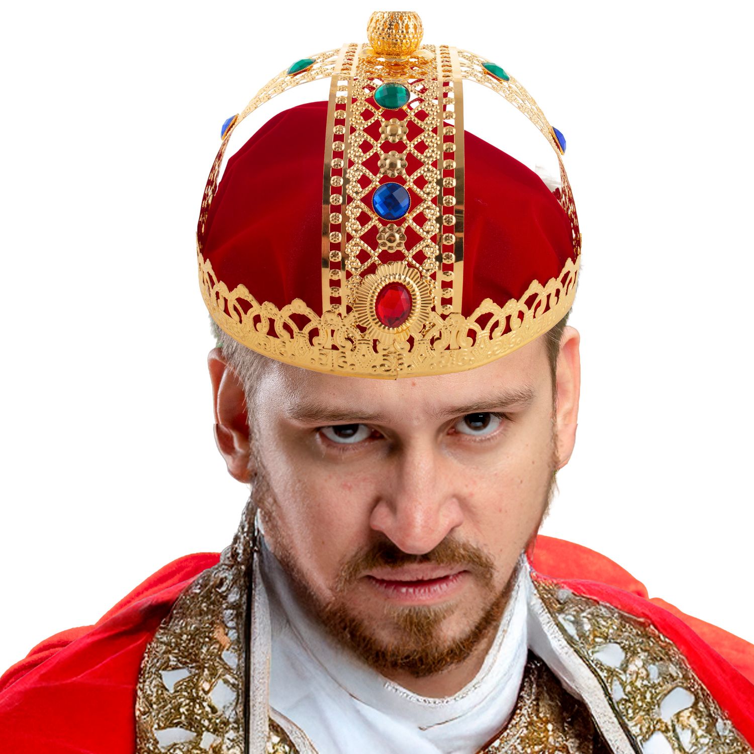 Mittelalterlicher Krone König Erwachsene