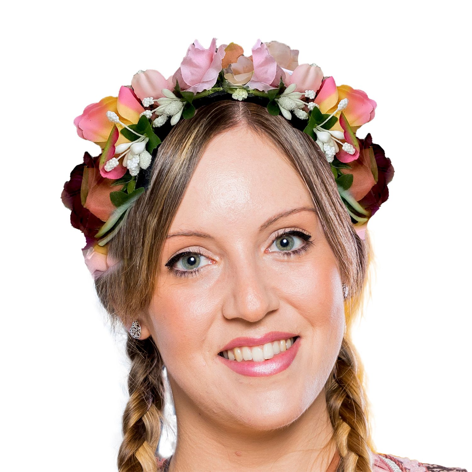 Haarband mit Blumen