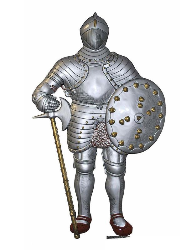 Wanddeko Ritter in Rüstung Wanddeko Ritter in Rüstung