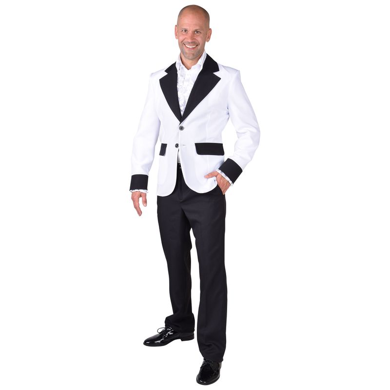 Sakko Jacob Basic Weiß Herren