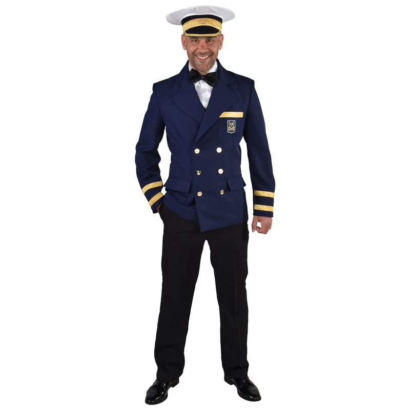 Kapitäns Sakko Navy Herren