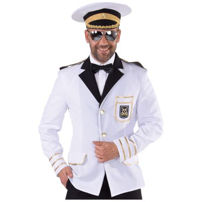 Sakko Kapitän Collin Weiß Herren