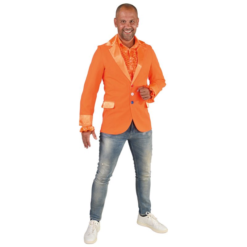 Sakko Uni Orange Herren