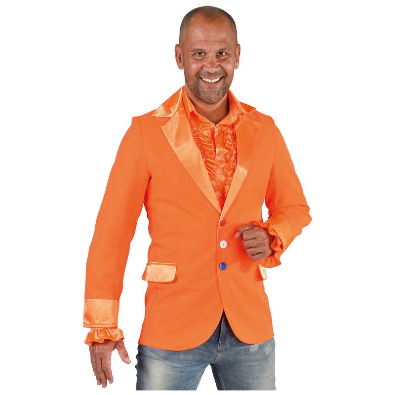 Sakko Uni Orange Herren