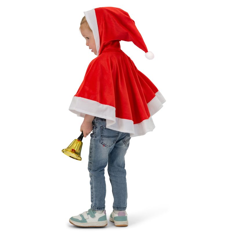 Weihnachtsumhang Rot Kleinkinder