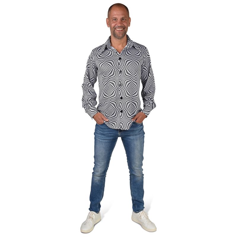 Hemd Party Psychedelic Herren