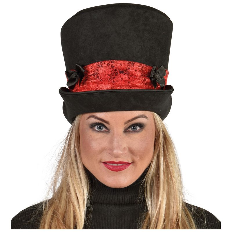 Zylinder Burlesque Schwarz Damen