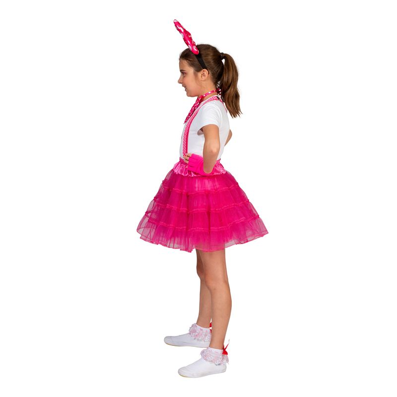 Petticoat Glitzer Pink Kinder