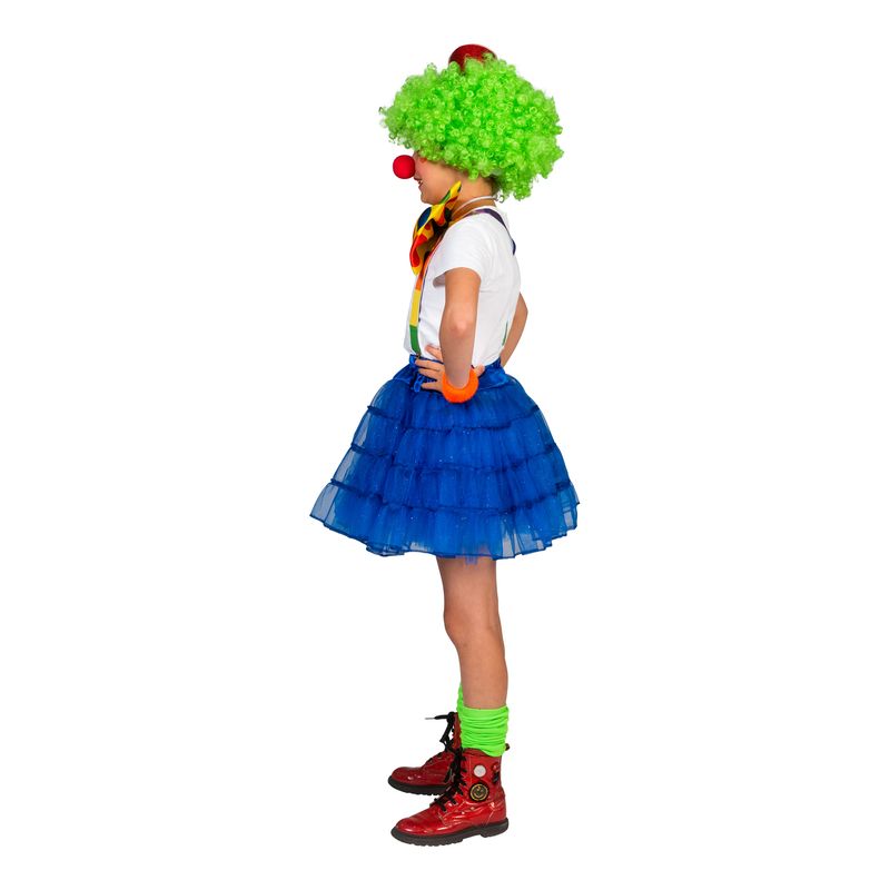 Petticoat Glitzer Blau Kinder
