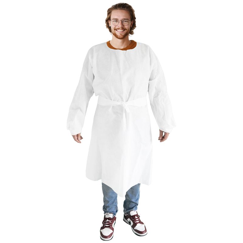Krankenhauskittel Uni Weiß