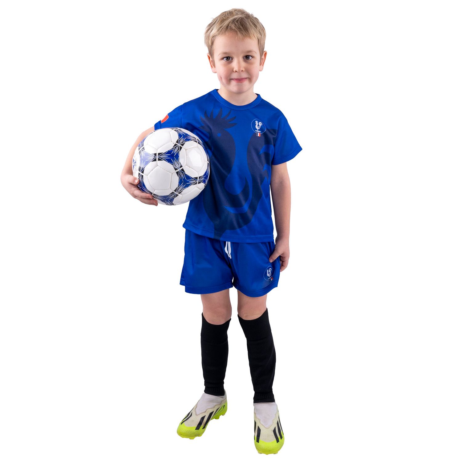 T-shirt en short Frankrijk maat 116