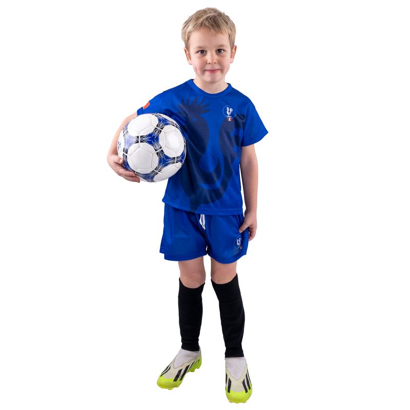Set T-Shirt und Shorts Frankreich blau Gr. 116