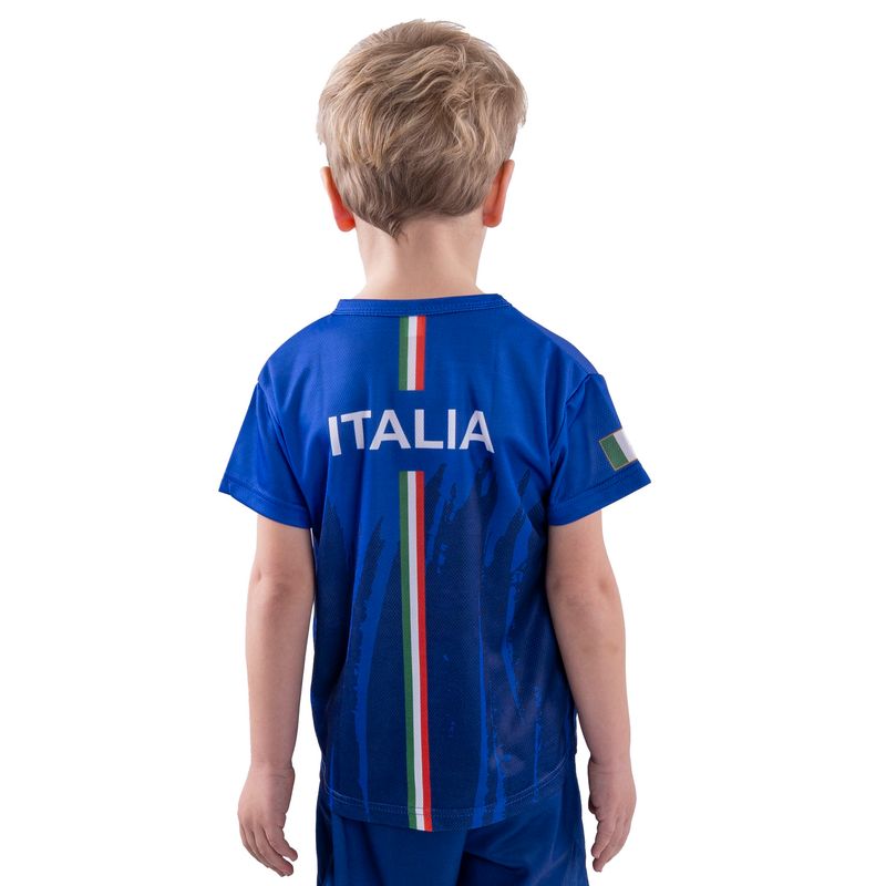 T-Shirt Italien Trikot blau Gr. 116