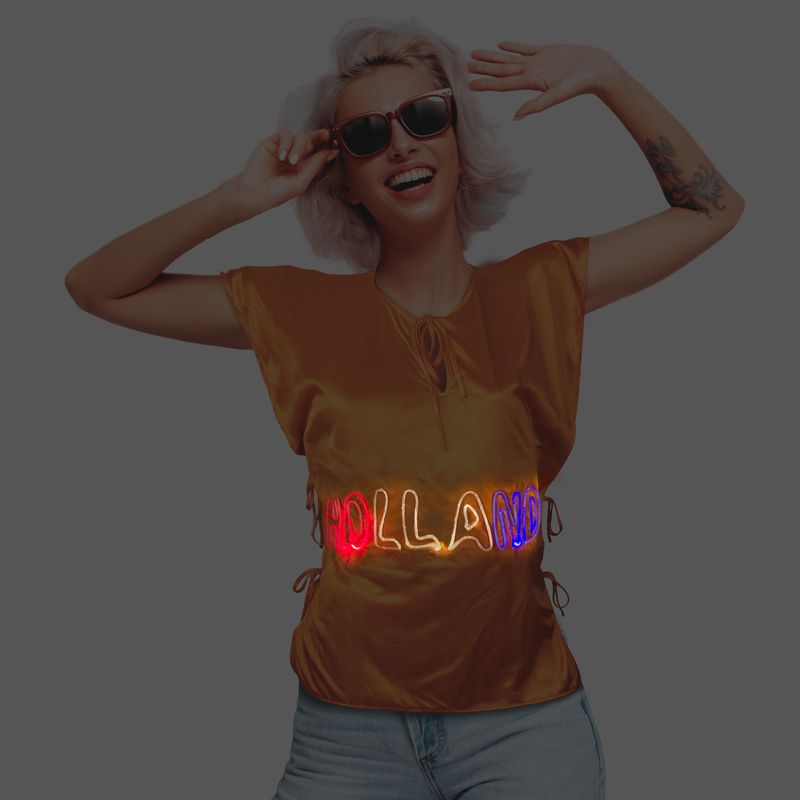 T-shirt Holland mit Licht