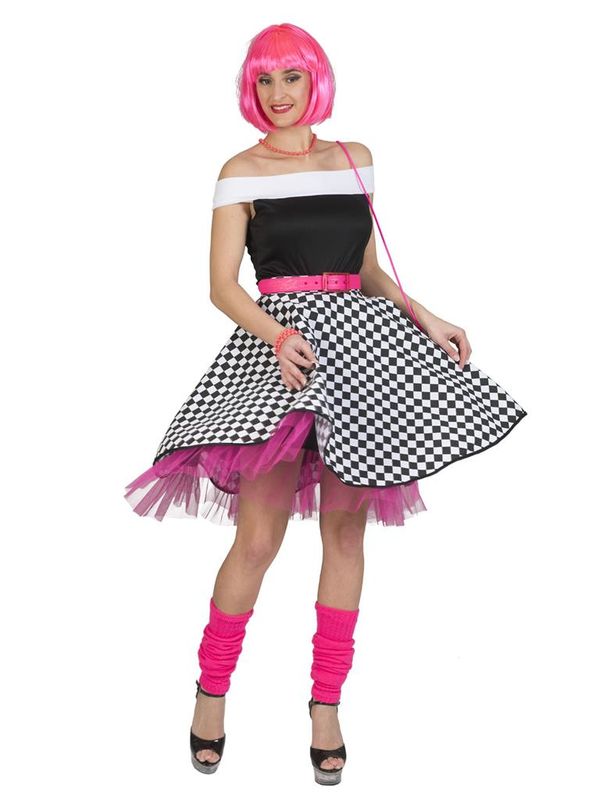 Rock 'n Roll Top Schwarz
