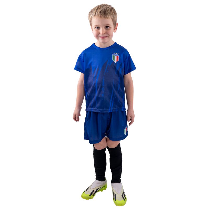 Set T-Shirt und Shorts Italien blau Gr. 140