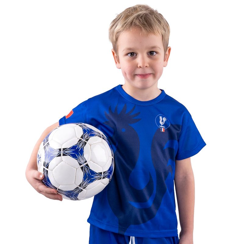 T-Shirt Frankreich Trikot blau Gr. 164