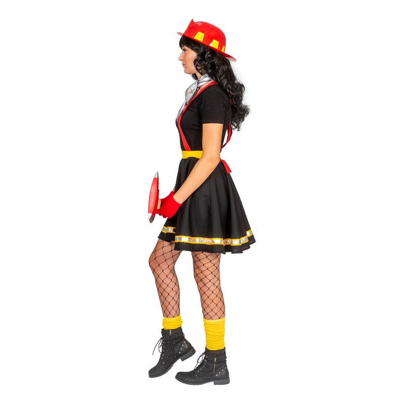 Feuerwehrfrau Fabienne 2-tlg. Damen