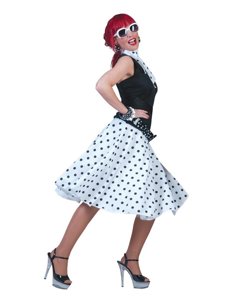 Rok Rock'n Roll Wit Vrouwen