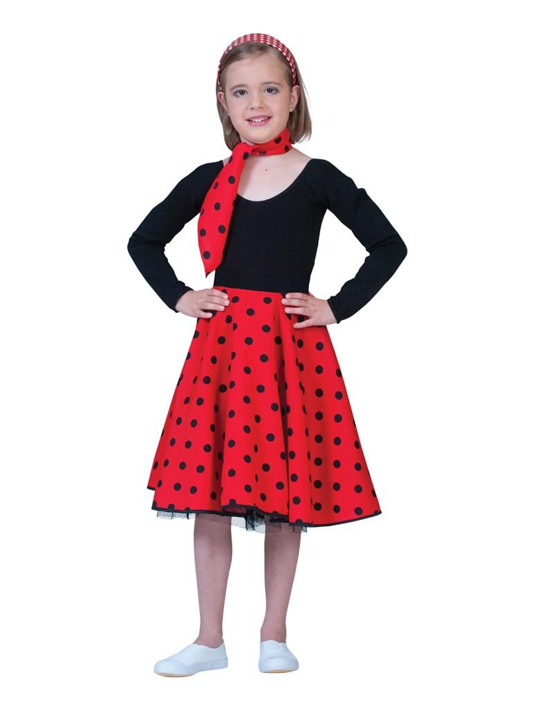 Rok Rock'n Roll Rood Kinderen