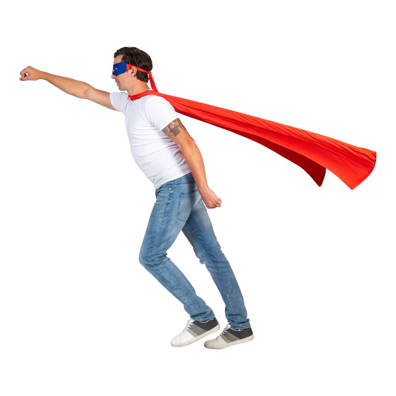 Super Hero Cape Reddy Red