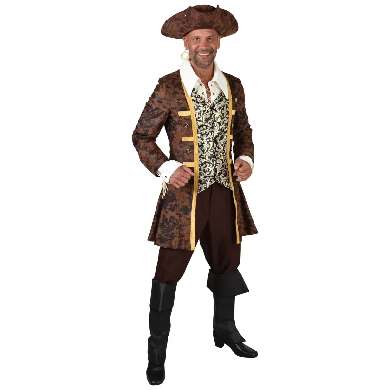 Piraat Francis Drake 2-dlg. Mannen