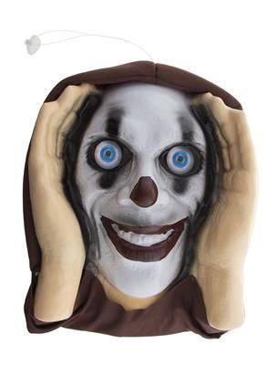 Fensterdekoration Aufkleber Horror Clown