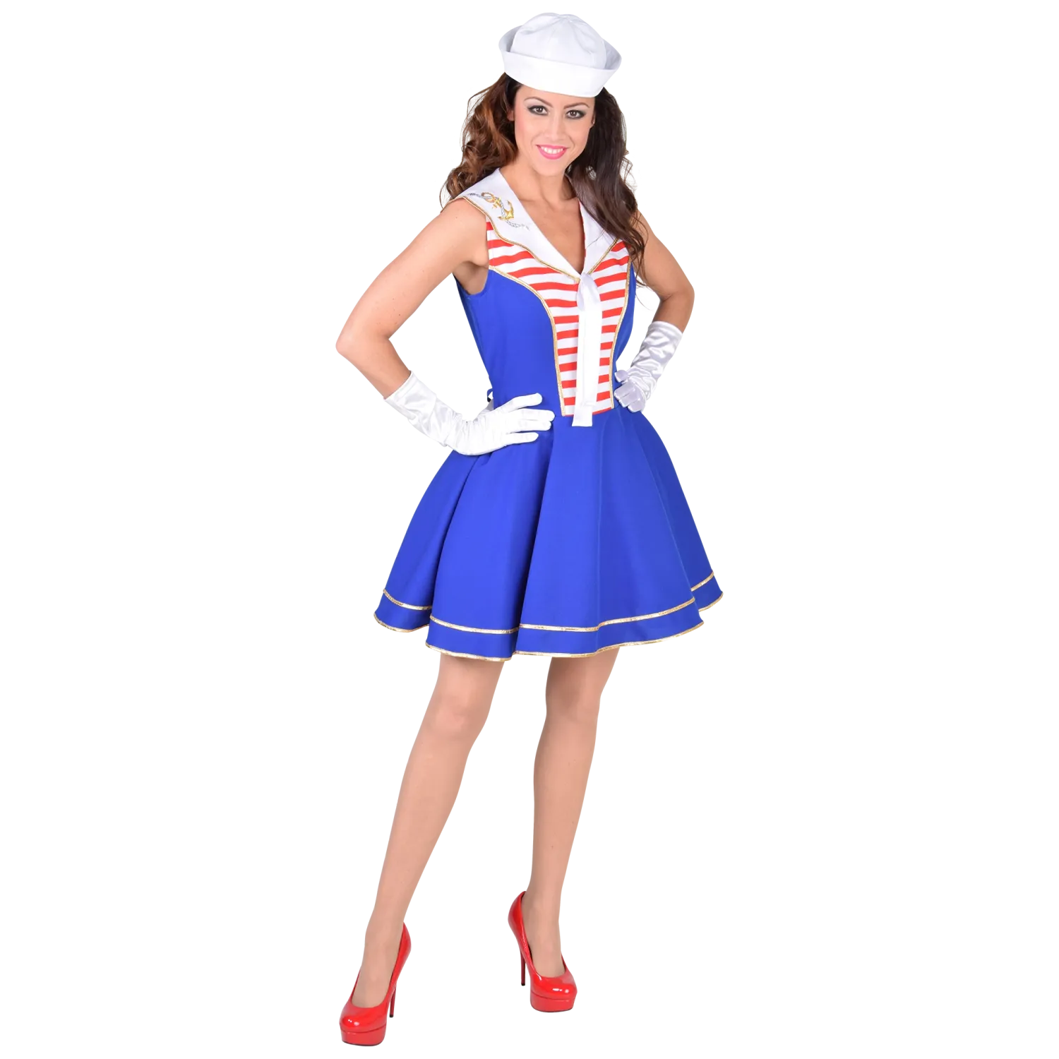 Kleid Navy Matrozen Sandy Damen