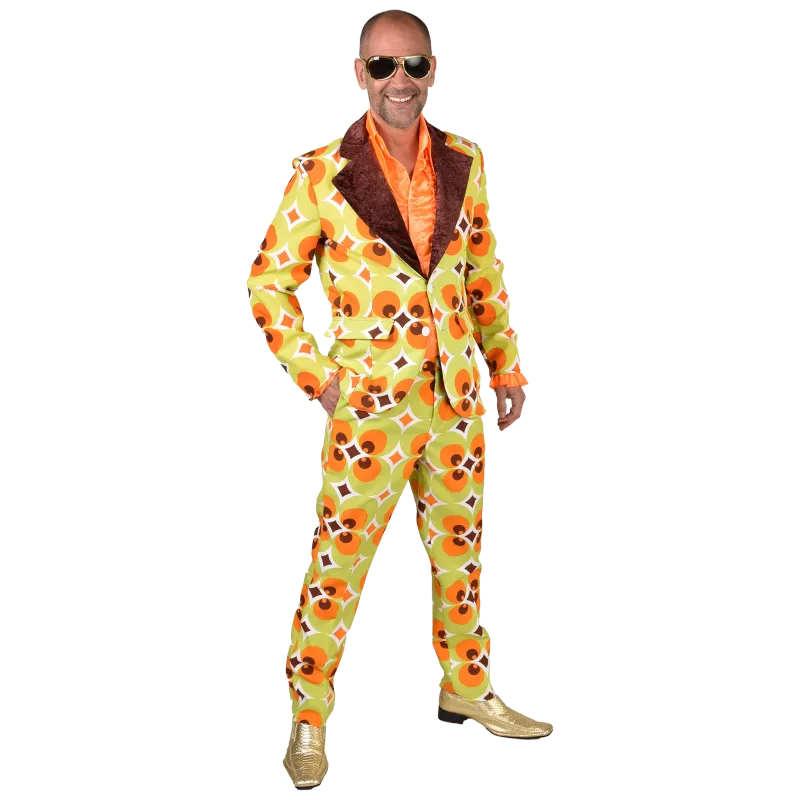 60's Kostuum Funky Mannen